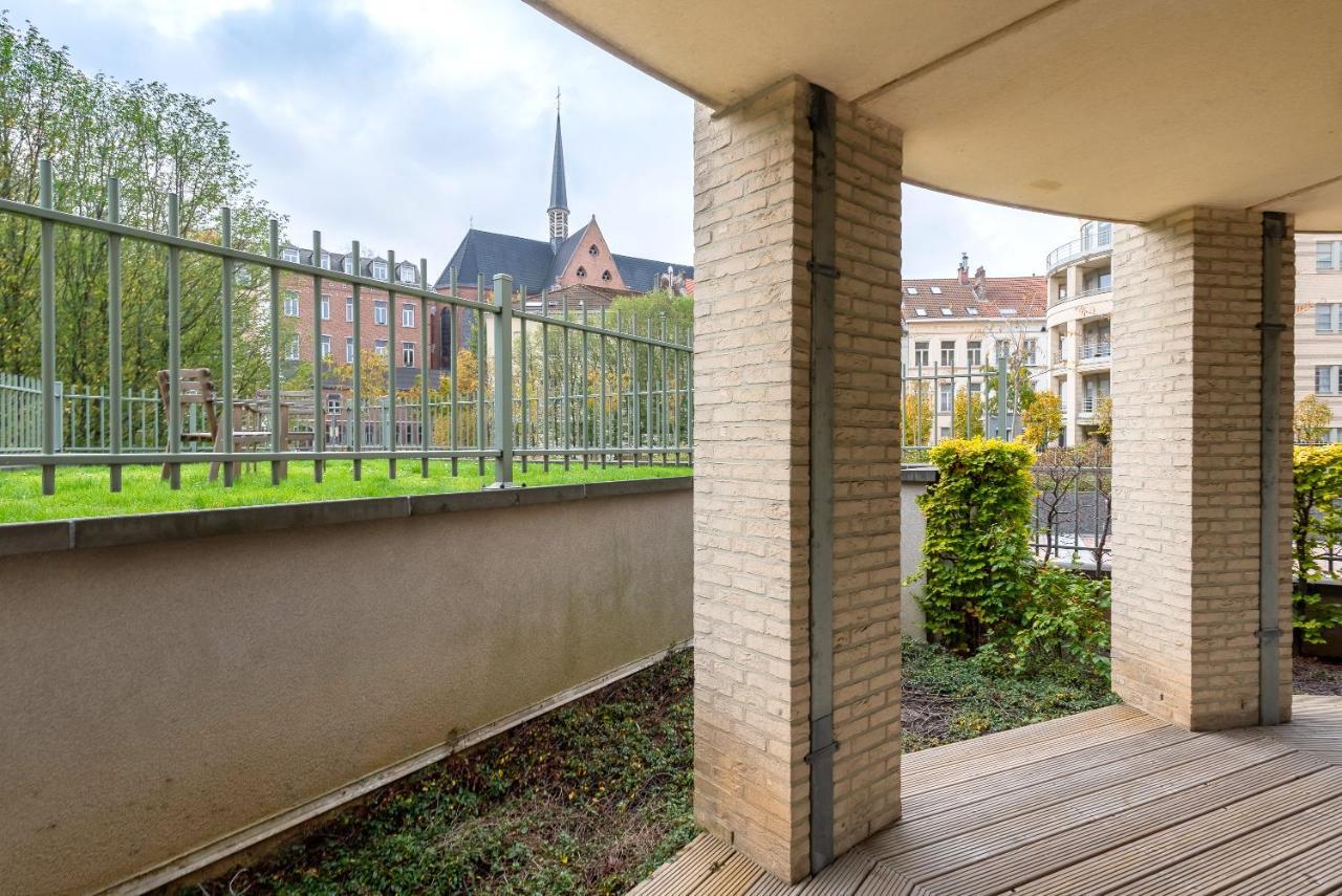 Eu Parliament Terrace Residence Brussel Bagian luar foto